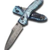 Benchmade Gold Class Kulgera Osborne Titanum Handle Damascus Blade Axis 930-91