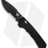 Benchmade 407SBK Vallation AXIS-Assist Knife Black (3.7" Black Serr)