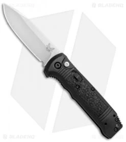 Benchmade 4400 Casbah Automatic Knife Black Grivory (3.4" Satin)