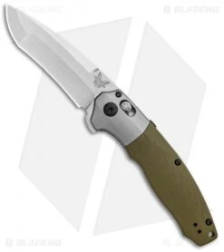 Benchmade 496 Vector AXIS-Assist Knife OD Green G-10 (3.6" Satin)