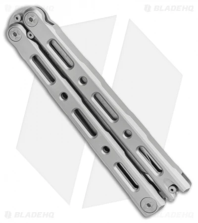 Benchmade 85 Bali-Song Butterfly Knife Integral Titanium (4.4" Stonewash) - Image 2