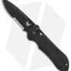 Benchmade 917SBK Tactical Triage AXIS Lock Knife Black G-10 (3.4" Black Serr)