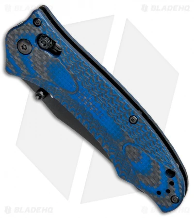 Benchmade Rift 950BK-1801 Limited Edition SHOT Show 2018 Knife CF/Blue G-10 - Image 2