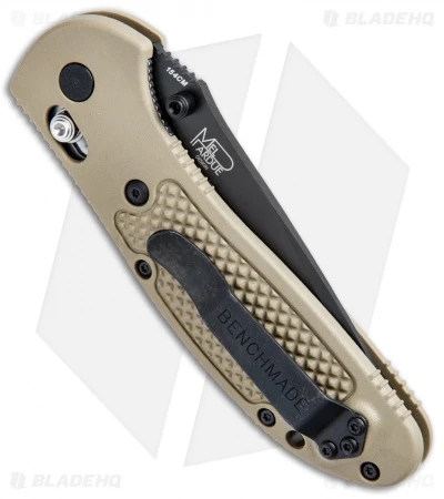 Benchmade American Sniper Griptilian AXIS Lock Knife Sand (3.45" Black) - Image 3