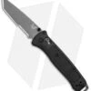 Benchmade Bailout AXIS Lock Knife Black Grivory (3.38" Gray Serr) 537SGY