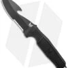 Benchmade H2O Fixed Blade Dive Knife Black Santoprene (3.5" Black Serr)