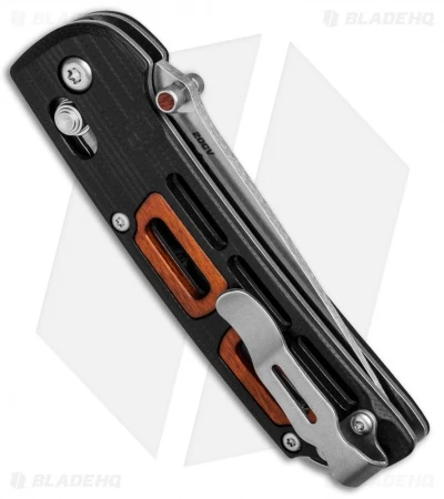 Benchmade Nakamura 486 Saibu AXIS Lock Knife Black G-10/Cocobolo (3" Satin) - Image 3