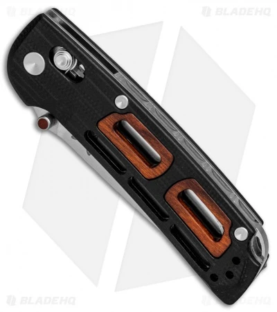 Benchmade Nakamura 486 Saibu AXIS Lock Knife Black G-10/Cocobolo (3" Satin) - Image 2