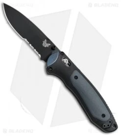 Benchmade 590SBK Boost AXIS-Assist Knife Black/Gray (3.7" Black Serr)