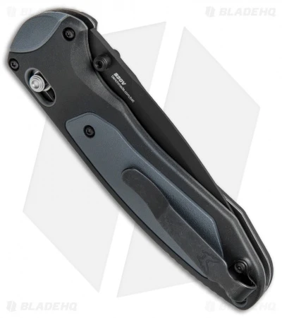 Benchmade 590SBK Boost AXIS-Assist Knife Black/Gray (3.7" Black Serr) - Image 3