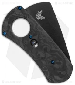 Benchmade Gold Class Cigar Cutter Auto Axis Carbon Fiber (Black) 1500-181