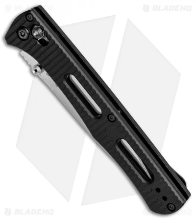 Benchmade Fact AXIS Lock Knife Black Aluminum (3.95" Satin) 417 - Image 2