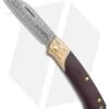 Benchmade Gold Class Proper Slip Joint Knife Black/Burgundy Micarta (2.8 Dama)