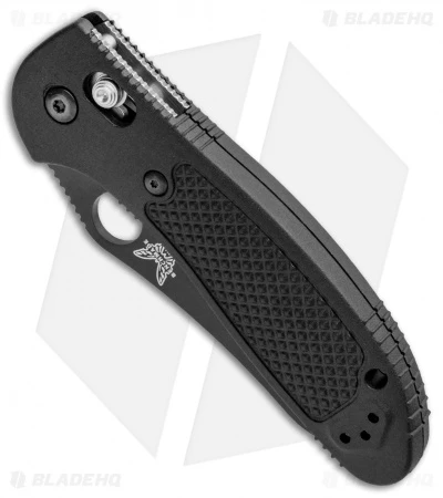 Benchmade Griptilian AXIS Lock Knife Black (3.45" Black) 550BKHG-154CM - Image 2