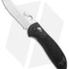 Benchmade Griptilian AXIS Lock Knife Black (3.45" Satin Serr) 550S-S30V