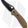 Benchmade Griptilian 550BKSN Knife - Sand | Black S30V