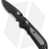 Benchmade Mini Freek AXIS Lock Knife Black/Gray (3" Black Serr) 565SBK