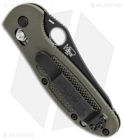 Benchmade Mini Griptilian AXIS Lock Knife Olive Drab (2.91") 555BKOD-S30V - Image 3