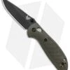 Benchmade Mini Griptilian AXIS Lock Knife Olive Drab (2.91" Black) 556BKOD-154CM