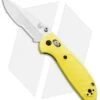 Benchmade Mini Griptilian AXIS Lock Knife Yellow (2.91" Satin Serr) S30V