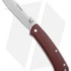 Benchmade Proper Slip Joint Knife Red G-10 (2.8" Satin) 319-1