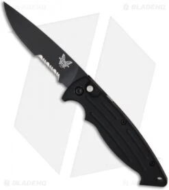 Benchmade 2550SBK Mini Reflex Automatic Knife (3.16" Black Serr)