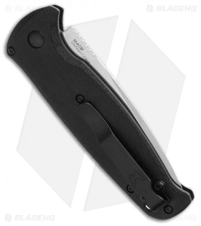 Benchmade CLA Drop Point Automatic Knife Black G-10 (3.4" Stonewash) 4300 - Image 2