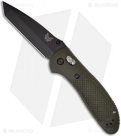 Benchmade Griptilian Tanto AXIS Lock Knife (3.45" Black) 553BKOD