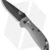 Benchmade Mini Griptilian AXIS Lock Knife Gray/Blue G-10 (2.91" Black) 556BK-1