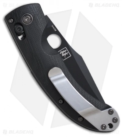 Benchmade Mini Onslaught AXIS Lock Knife (3.45" Black) 746BK - Image 2