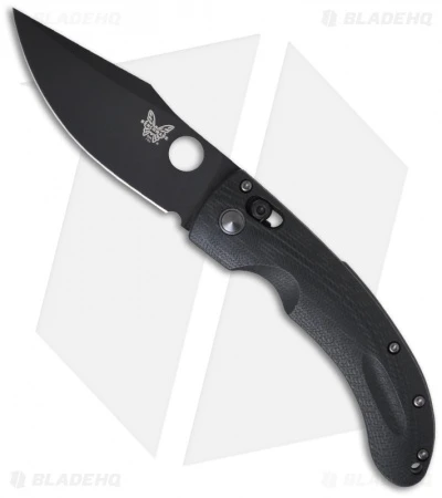 Benchmade Mini Onslaught AXIS Lock Knife (3.45" Black) 746BK