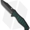 Benchmade Vicar Liner Lock Knife Green/Black G-10 (3.86" Black) 757BK