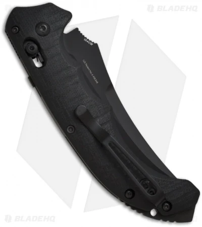 Benchmade Bedlam Automatic Axis Knife (4" Black) 8600BK - Image 2
