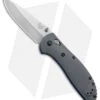 Benchmade Griptilian AXIS Lock Knife Gray/Blue G-10 (3.45" Satin) 551-1