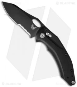 Benchmade Loco AXIS Lock Knife G-10 (3.68" Black Serr) 808SBK