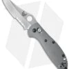 Benchmade Mini Griptilian AXIS Knife Gray/Blue G-10 (2.91" Satin Serr) 555S-1